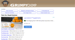 Desktop Screenshot of grumpychimp.com